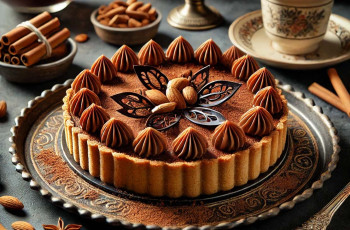 Tarta de Licor de Almendras y Chocolate ✨